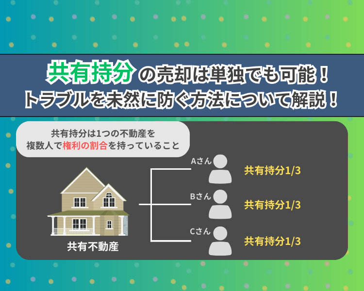 共有持分売却のアイキャッチ画像